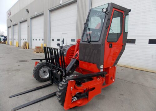 NEW MANITOU TMT 55HT-4W TRUCK MOUNTED FORKLIFT w/ ENCLOSED HEATED CAB
