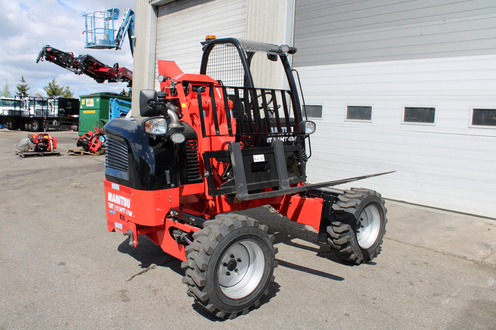 NEW MANITOU TMT 55HT-4W TRUCK MOUNTED FORKLIFT