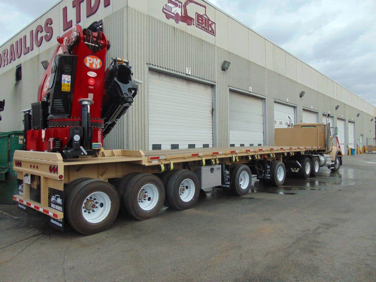 NEW PM 100024 (100 TON/M) REAR-MTD – NEW 5 or 6 AXLE MICHIGAN TRAILER - Image 2