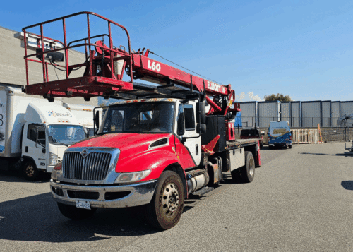 Used Elliott L60 On 2016 Used International 4300