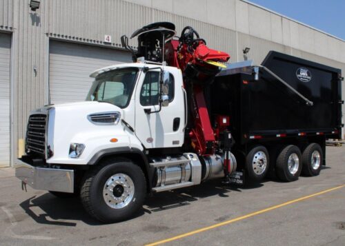 NEW BIK DEBRIS CRANE SERIES DC-18Z ON NEW FREIGHTLINER 108SD 4-AXLE