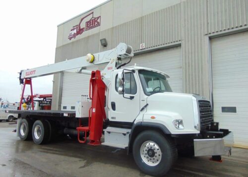 NEW ELLIOTT 1870F ON NEW FREIGHTLINER 108SD & 20’ DECK