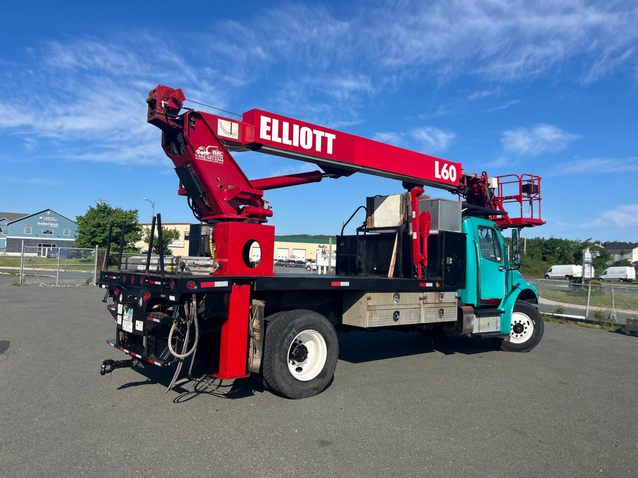 Used Elliott L60 On Used 2013 Freightliner M2-106 - Image 2