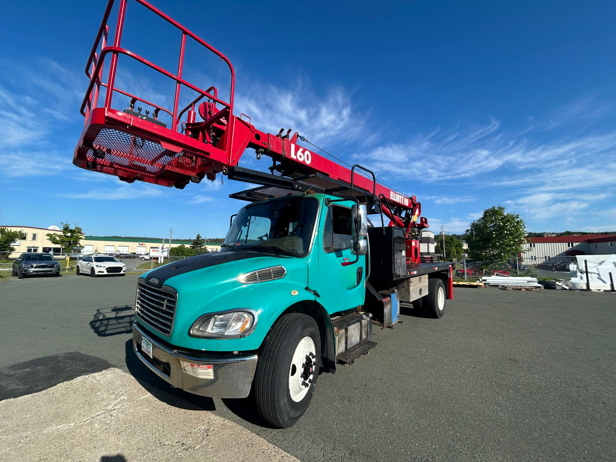 Used Elliott L60 On Used 2013 Freightliner M2-106
