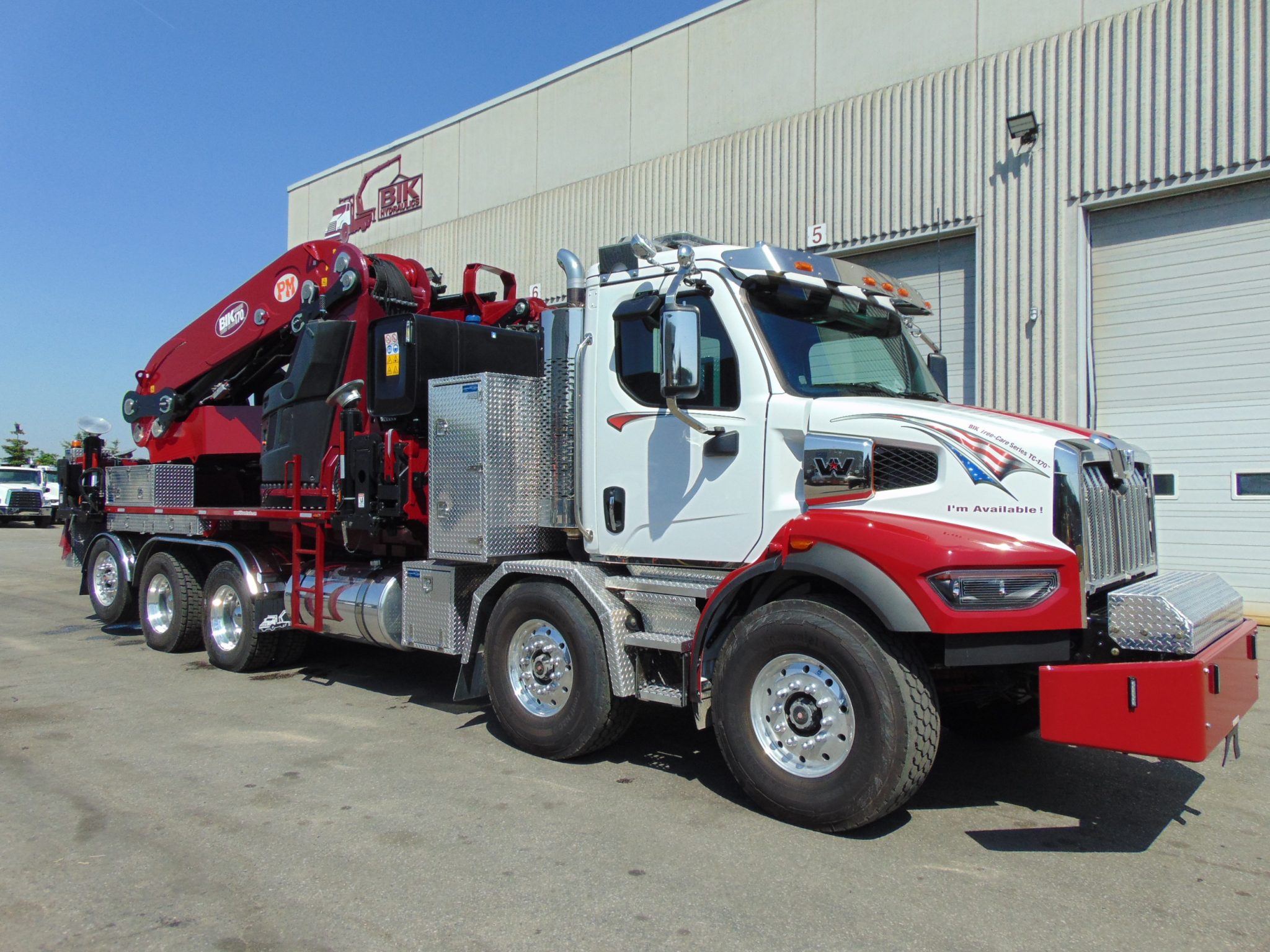 NEW Bik Tree Care Series TC-170 New Western Star W Mecanil SG-280 Saw - Image 2
