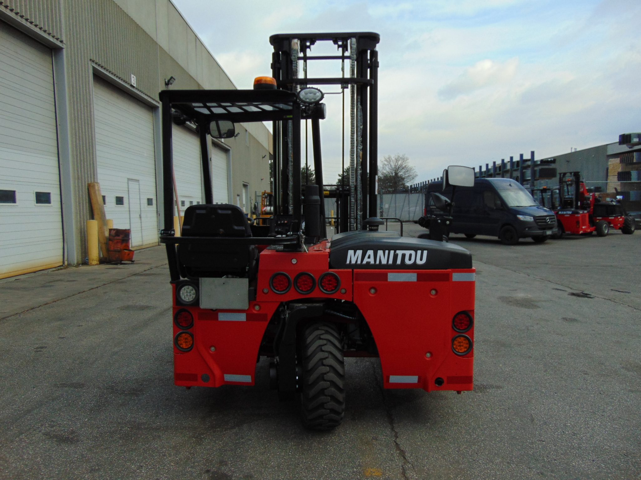A NEW MANITOU TMM 45HT-4W TRUCK MOUNTED FORKLIFT - Image 11