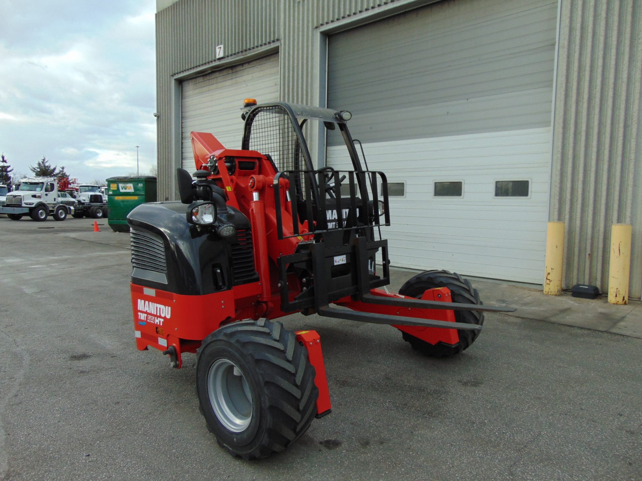 NEW MANITOU TMT 55HT TRUCK MOUNTED FORKLIFT - Image 5