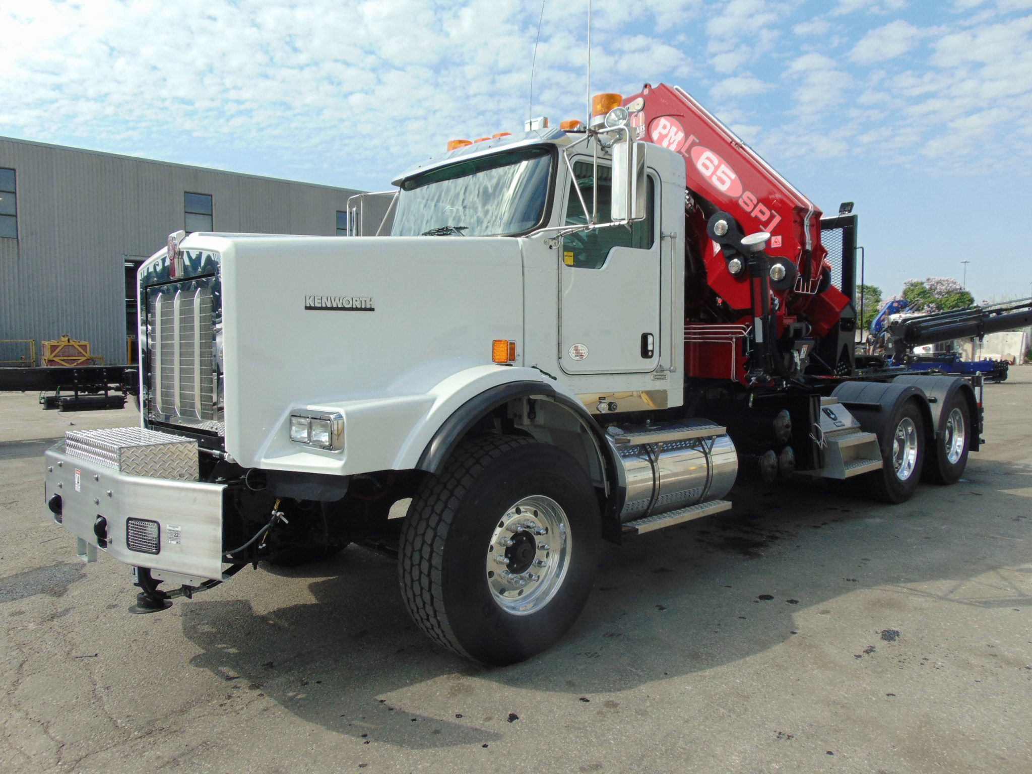 NEW PM 65 KNUCKLE BOOM ON NEW KENWORTH T800