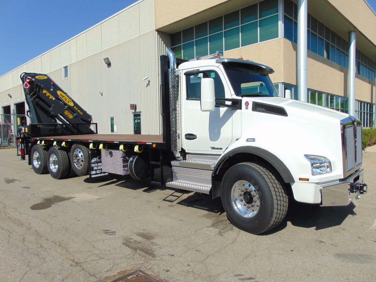 NEW HEILA HLR 45000 KNUCKLE BOOM ON NEW KENWORTH T880 - Image 2