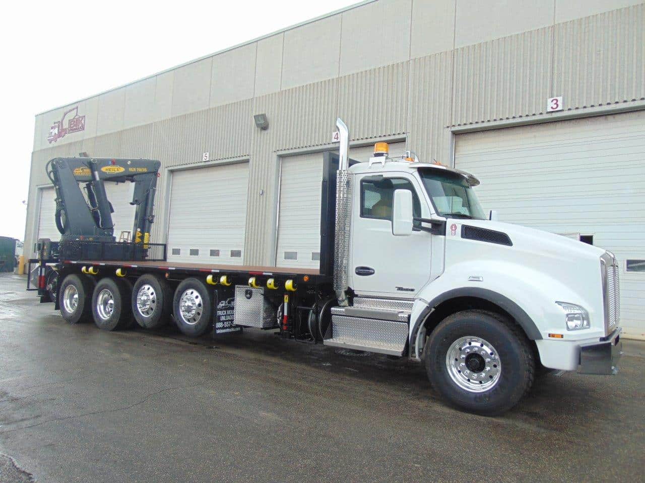 NEW HEILA HLR 70000 ON KENWORTH T880