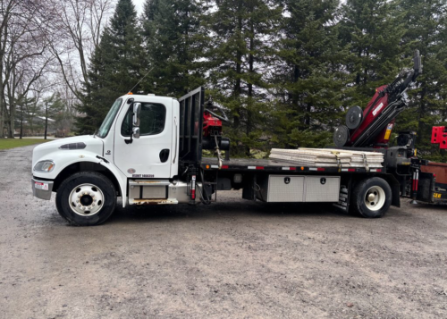USED 2019 FREIGHTLINER M2-106 WITH BIK TC-70 GRAPPLESAW
