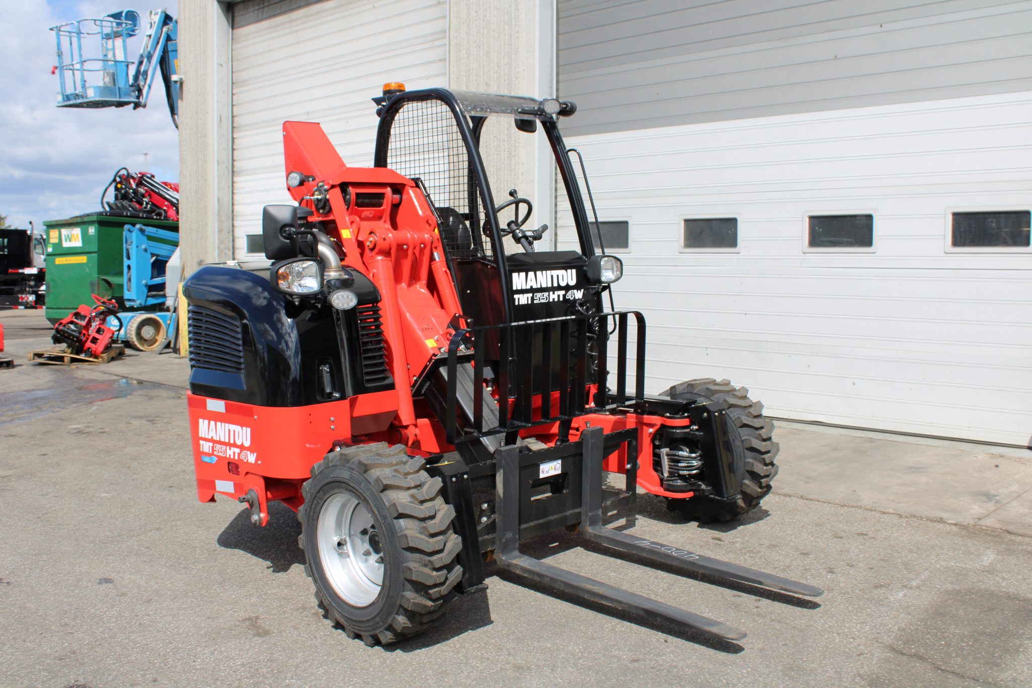 NEW MANITOU TMT 55HT-4W TRUCK MOUNTED FORKLIFT - Image 3