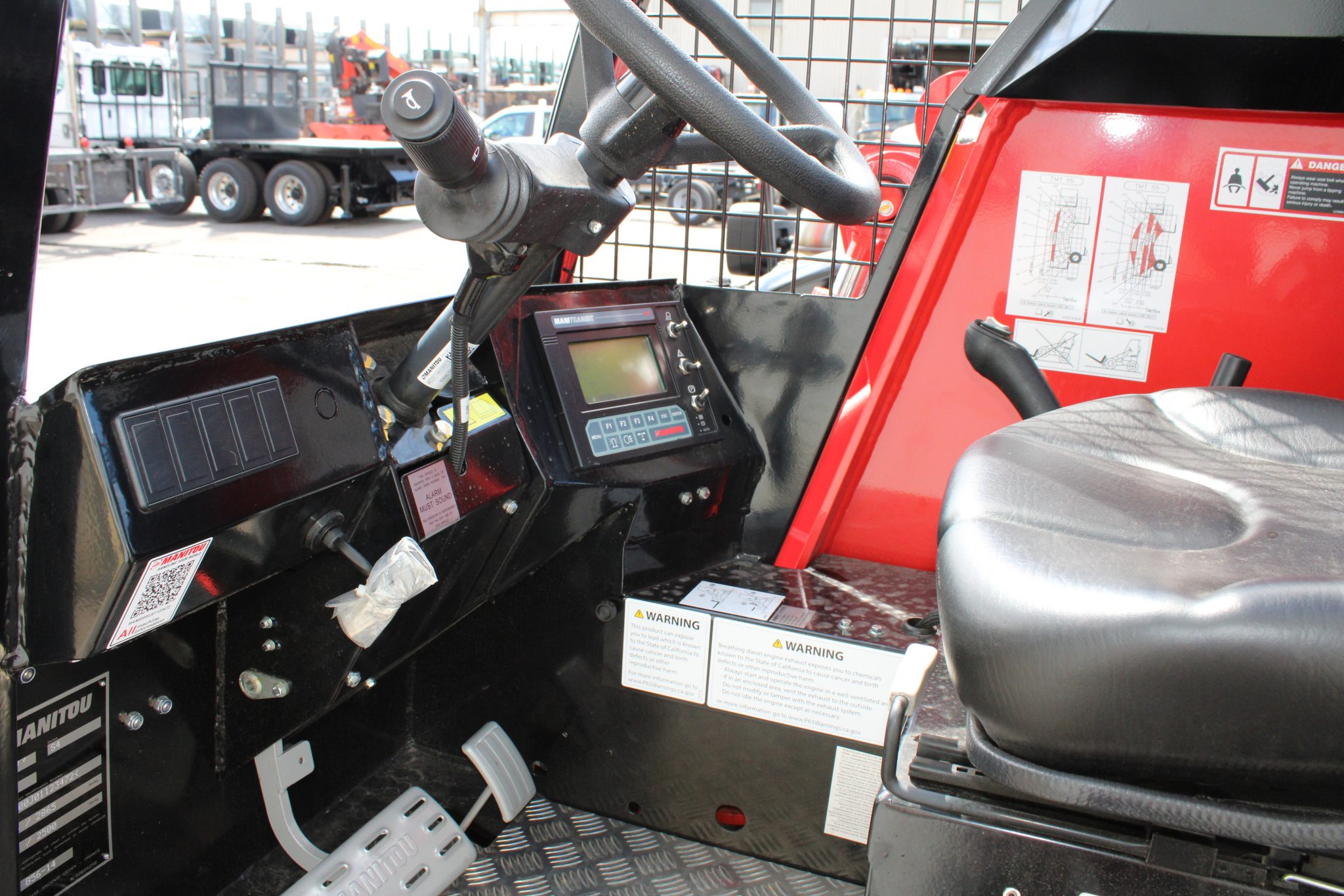 NEW MANITOU TMT 55HT-4W TRUCK MOUNTED FORKLIFT - Image 4