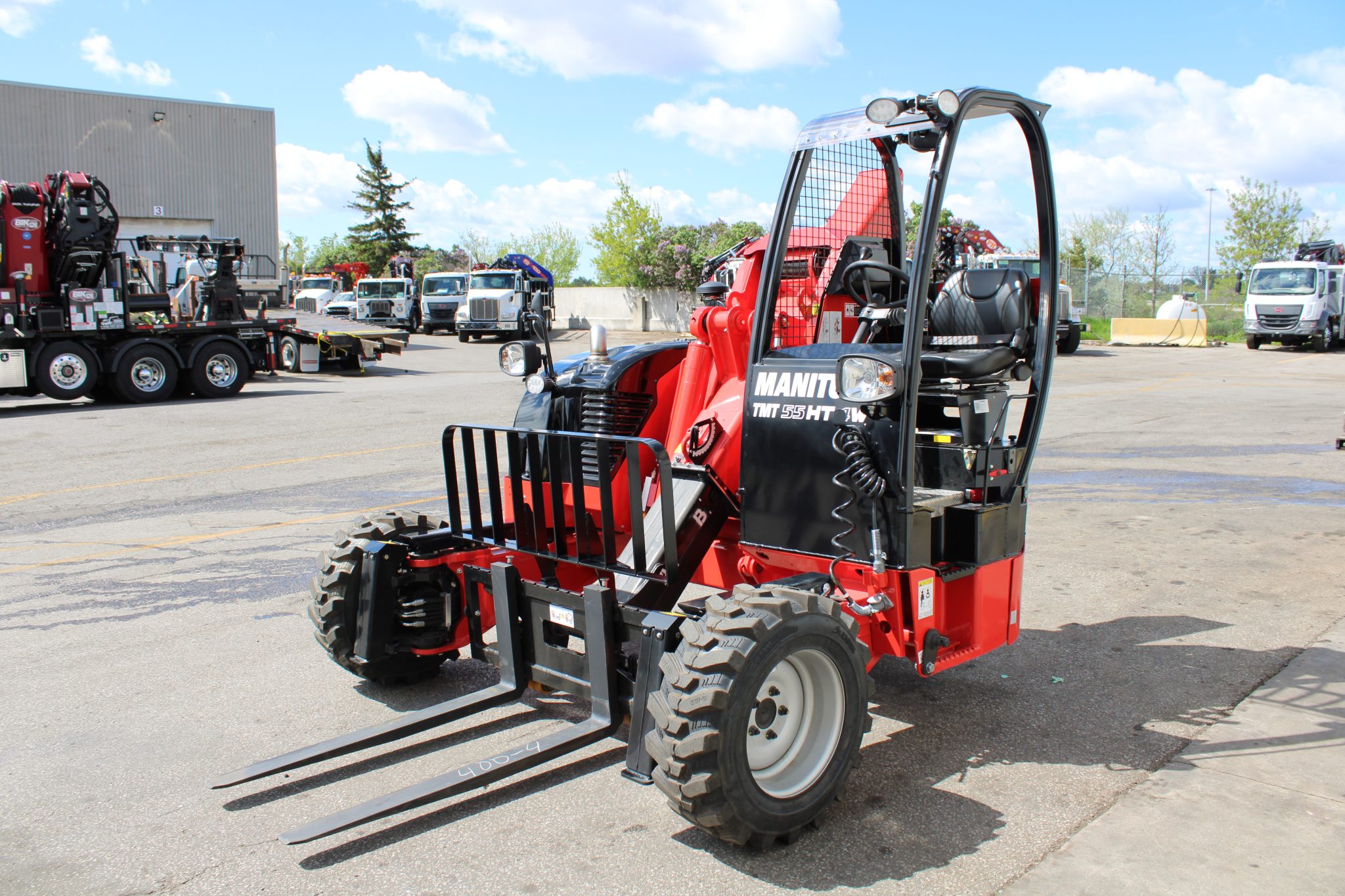 NEW MANITOU TMT 55HT-4W TRUCK MOUNTED FORKLIFT - Image 8