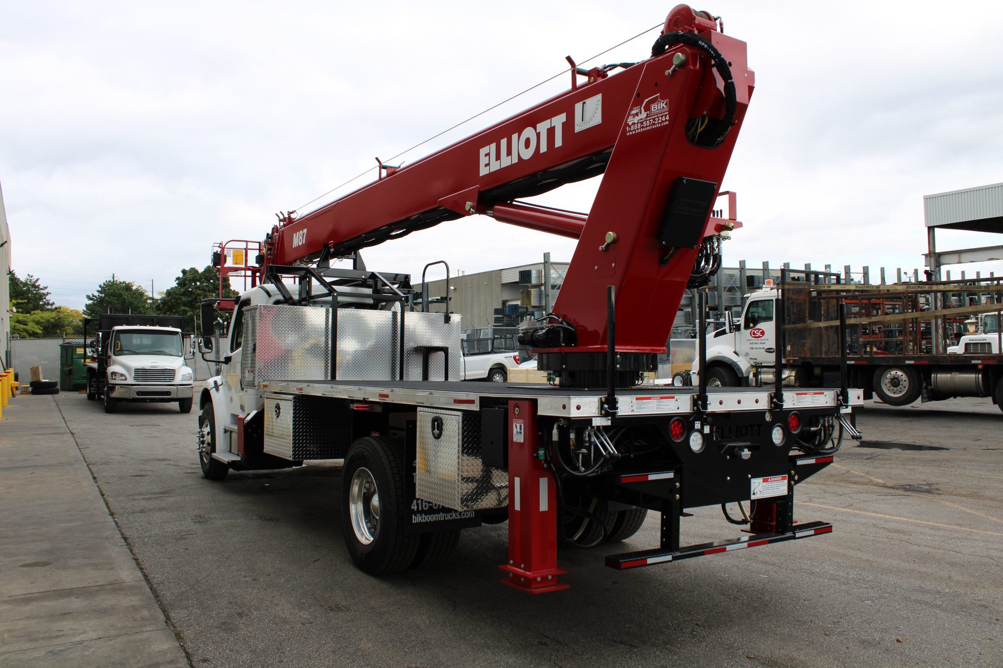 NEW ELLIOTT HiREACH M87 ON NEW FREIGHTLINER M2-106 - Image 16
