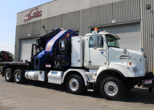 USED 2016 WESTERN STAR 4-AXLE WITH PM 150 w/JIB