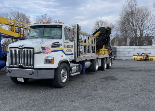 USED 2015 WESTERN STAR 4700 WITH PM 65026SP+J1416 KNUCKLE BOOM