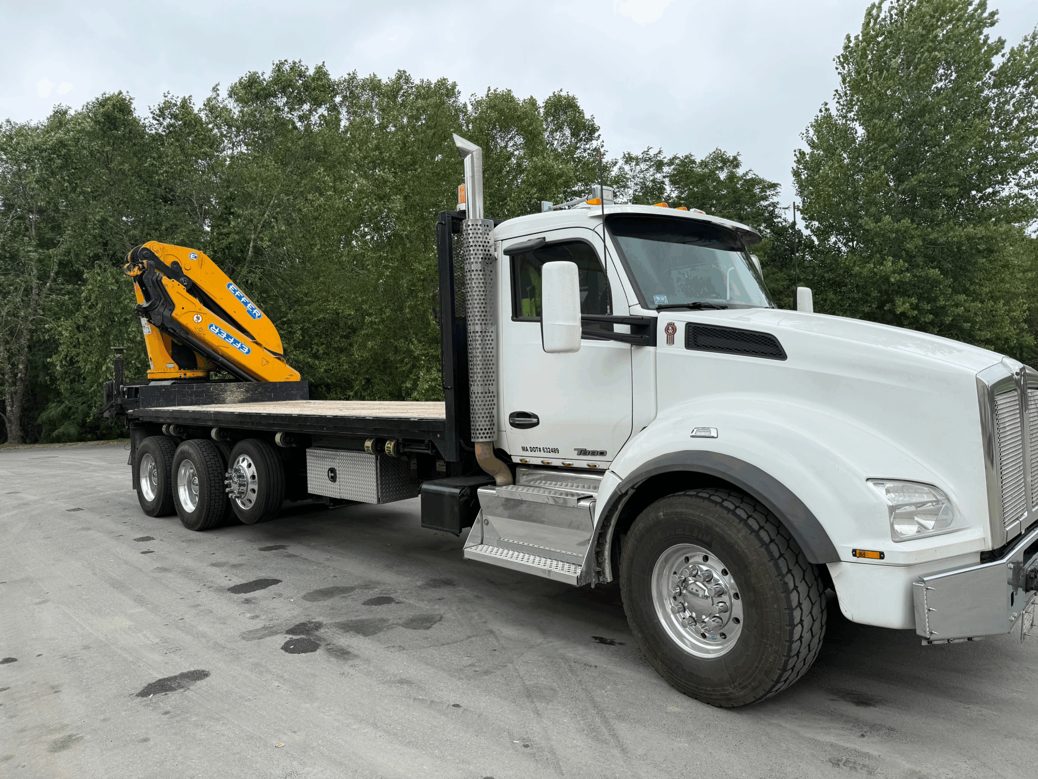 USED 2015 KENWORTH T880 with EFFER 505 / 3S