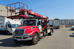 Used Elliott L60 On 2016 Used International 4300