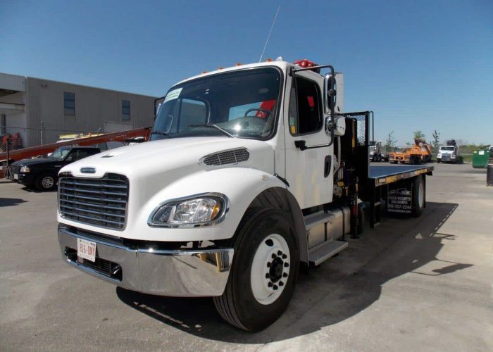 NEW PM 11023 KNUCKLE BOOM 30’ SIDE REACH – NEW F-LINER M2-106 S/A